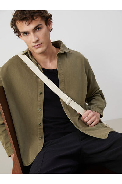 LC Waikiki LCW Comfortable Fit Long Sleeve Gabardine Men's Shirt Jacket