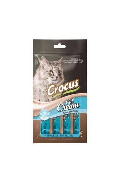 Crocus Ton Fish Liquid Cat Premium Food 15 Gr 4 Pieces