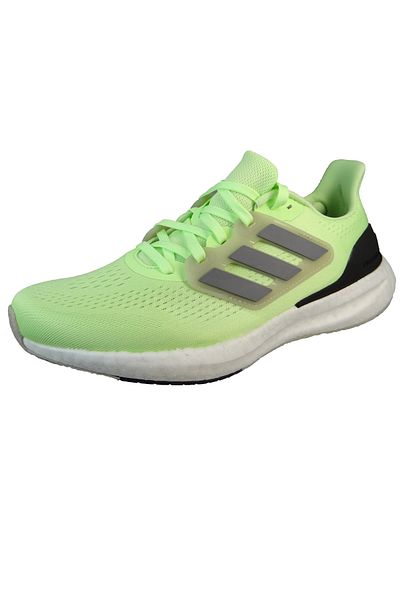 adidas Herren Laufschuhe Halbschuhe Pureboost 23 Laufschuhe IF1550 Grün green spark/iron met./putty grey T