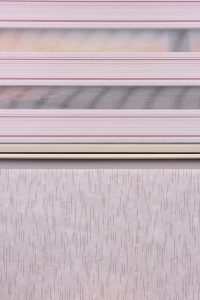 Setekshome Gül Kurusu Pliseli Etek Dilimsiz 10672-v12 Zebra Stor Güneşlik Perde