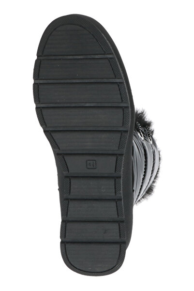 Caprice Damen Elegante Stiefelette Winterschuhe teplá gefüttert 9-26226-41 Schwarz 019 Black Comb Textil/Syn