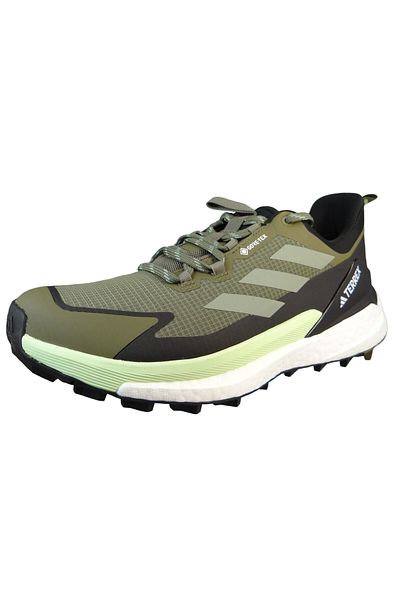 adidas Herren Halbschuhe Halbschuhe Wanderschuhe Free Hiker 2 Low GTX Boost IE5104 Schwarz olive strata /