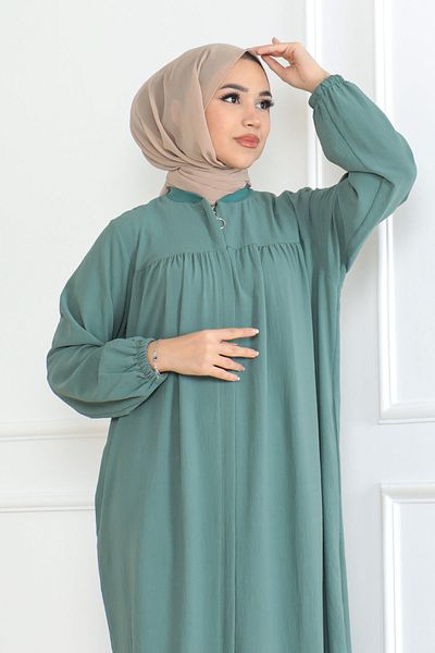 OKTAYUSTA COLLECTİON Mevlana Daily Ferace cu halat verde apă