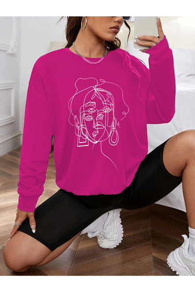 BOHEMGİYİM Hanorac negru AYMONTANA Oversize Figure