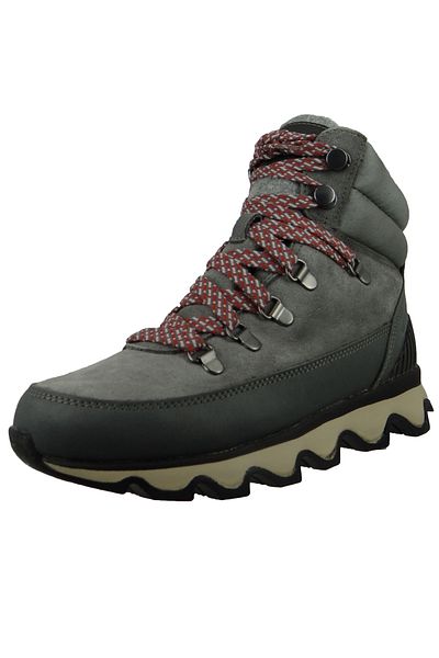 Sorel Damen Sportliche Stiefelette Kinetic Conquest WP 1916881 Grau 054 Quarry Black Leder