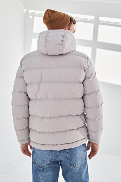 Delpino Водо- та вітрозахисне чоловіче надувне пальто з капюшоном