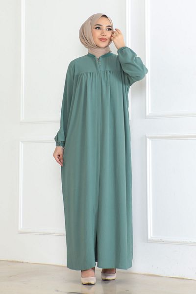OKTAYUSTA COLLECTİON Mevlana Daily Ferace cu halat verde apă