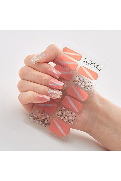 gaman Kendinden Yapışkanlı, Kolay Uygulanabilir, Suya Dayanıklı Desenli Tırna...