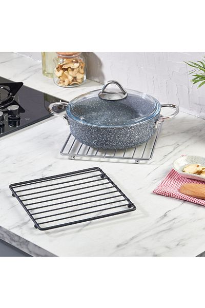 GenelTedarik Metal Trivet - Metallic Engagement Extract