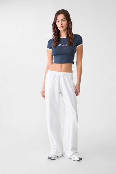 Stradivarius Geniş paça pantolon