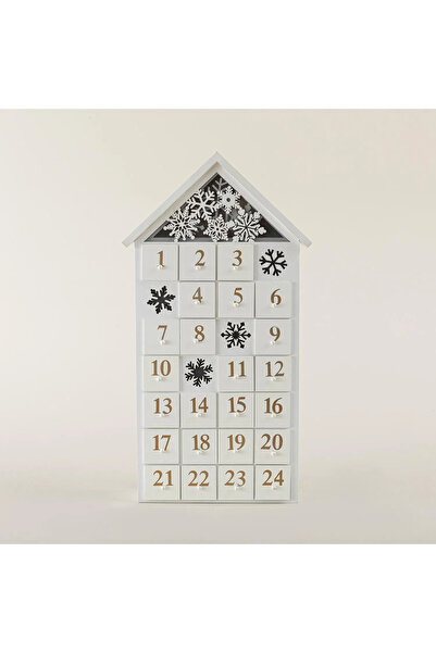 Chakra Ledli Hediye Ağacı Beyaz Beyaz