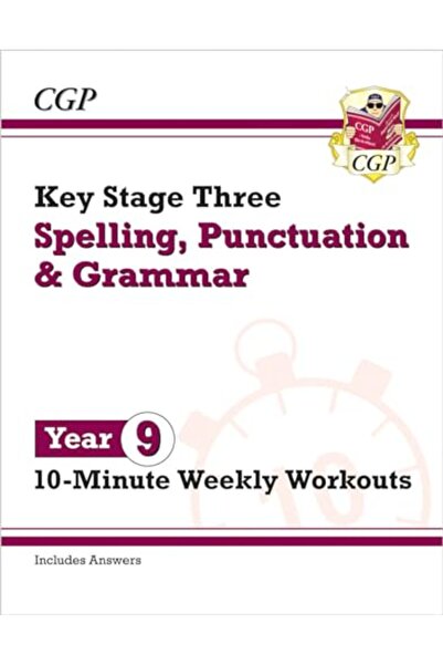 Coordination Group Publications Ltd CGP New Ks3 Year 9 Spelling Punctuation And Grammar 10Minute Weekly Workouts