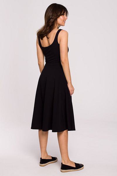 BEWEAR Flared dress with thin straps