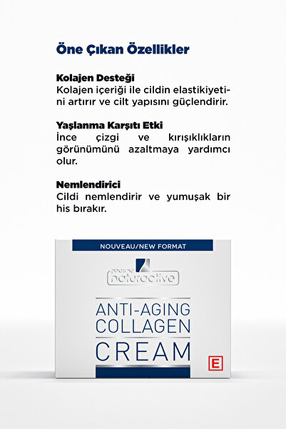Pharmanaturactive Pharma Naturactive Anti-aging Kolejen Krem, 50 ml
