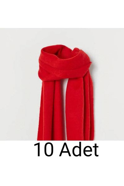 arslan deco 10 Pieces of Polar Scarf, Polar Camisole Red Scarf, Burgundy Scarf, Black Scarf