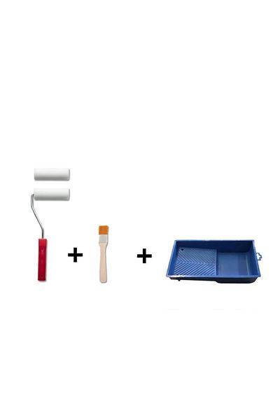 Cadence Sponge Roller Brush Set 10cm