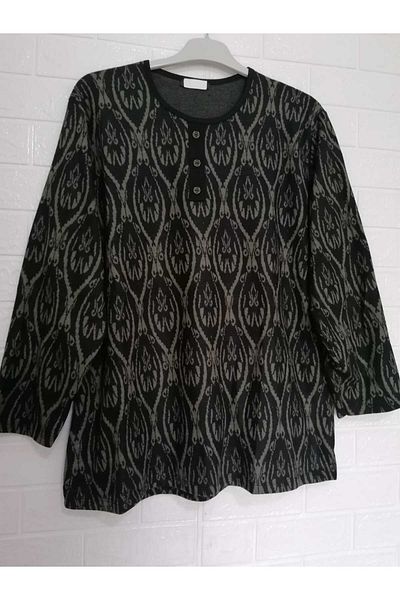 anne moda ankara Plus Size Soft Finding - Winter, A Model