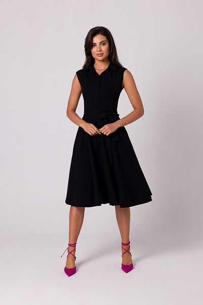 BEWEAR Cotton dress with a flared bottom