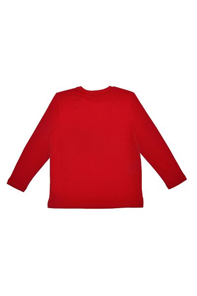 Benetton Boy's Long Sleeve T-Shirt - Red