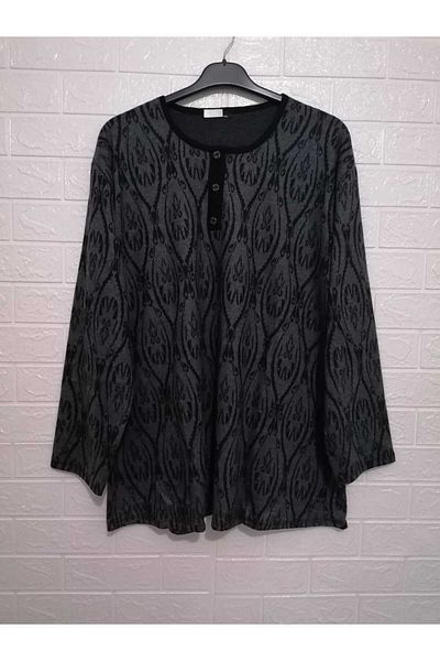 anne moda ankara Plus Size Soft Finding - Winter, A Model