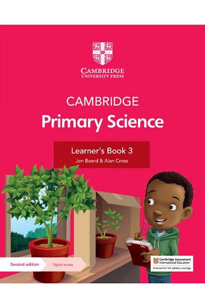 Cambridge Primary Science Learners Book 3 With Digital Access 1 Year