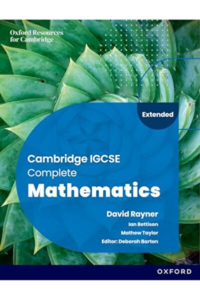 OXFORD UNIVERSITY PRESS كتاب الطالب الموسع للرياضيات الكامل من Cambridge IGCS...