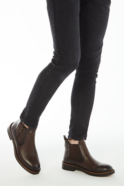 KEMAL TANCA Tamer Tanca Ανδρικές μπότες casual από γνήσιο δέρμα 572 1727 B Erk Boots