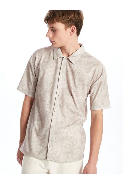 LC Waikiki LCW Regular Fit Short Sleeve Men's Shirt
