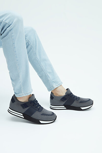 Tamer Tanca Men's Genuine Leather/knitwear Casual Shoes 117 A052 Erk Ayk Y23