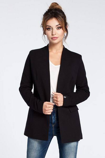 BEWEAR Unbuttoned knitted blazer