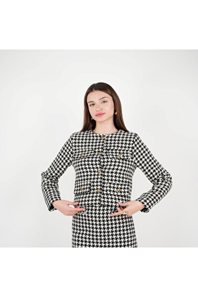 COLORDS Women's Houndstooth Jacket