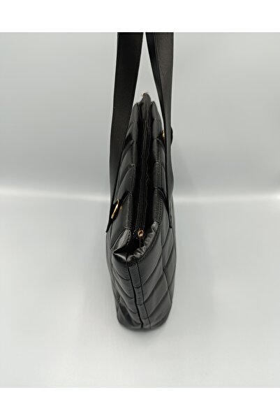 BURCU COLLECTİON GÜNLÜK KARE KAPİTONE DİKİŞLİ ASKILI EL KOL VE OMUZ ÇANTASI