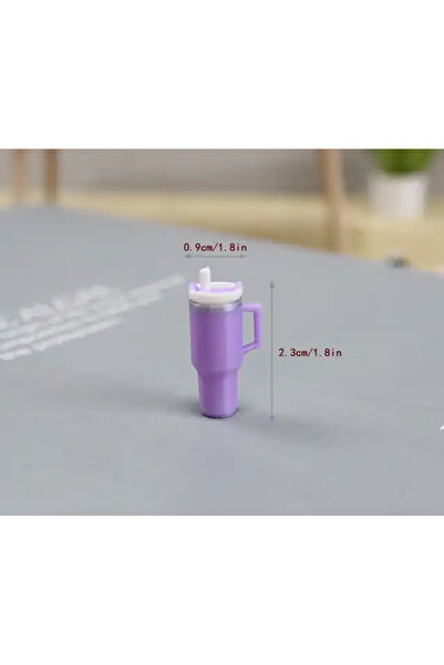 La Petite Boheme Minyatür oyuncak Termos - mor