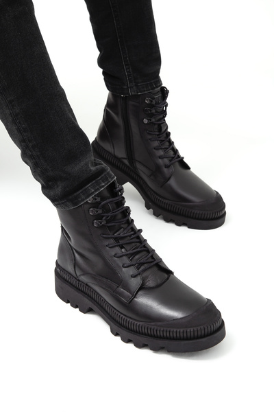 Tamer Tanca Erkek Hakiki Deri Casual Bot 381 16157 Erk Bot Sk22/23