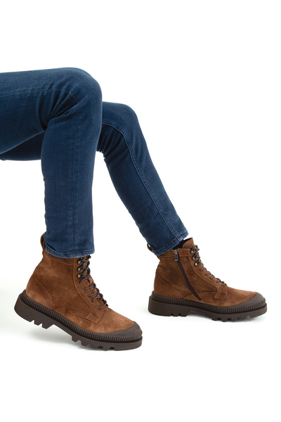 Tamer Tanca Erkek Hakiki Deri Casual Bot 381 16157 Erk Bot Sk22/23