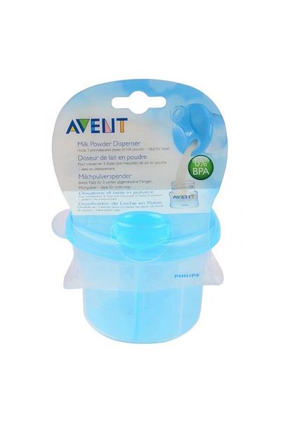 AVENT Philips Avent Milk Powder Dispenser Blue
