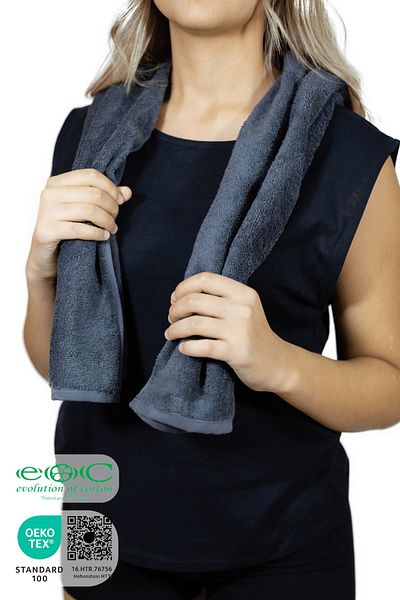 EVTEKS Eoc Technology Versatile Sports Towel Hypoallergenic Anti-Odor Towel