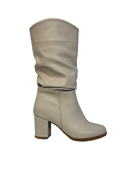 KAFKASLAR AYAKKABI КАФКАСИ 8 СМ НА П'ЯТЦІ БЕЗ ЗАСТІБКИ З БІЧНИМИ СКЛАДКАМИ НОВА МОДЕЛЬ НАПІВЧОБОТИ