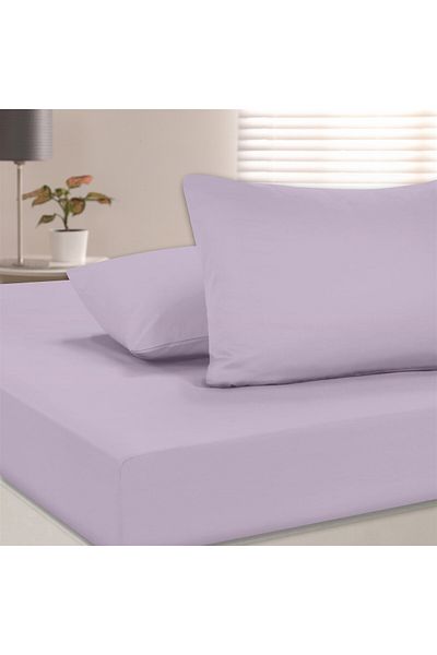 Evim Lilac 100% Cotton Akfil Flat Sheet Set Single 160X240 cm