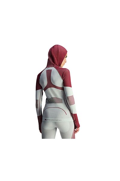 adidas Tricou gri pentru exterior cu mânecă lungă pentru femei - Asmc Tst Ls Ho, IW6368