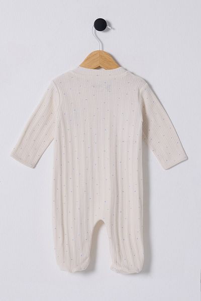 U.S. Polo Assn. U.S. Polo Assn. Baby Boy White Jumpsuit