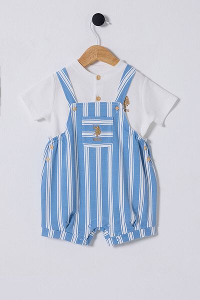 U.S. Polo Assn. U.S. Polo Assn. Baby Boy White Baby Set