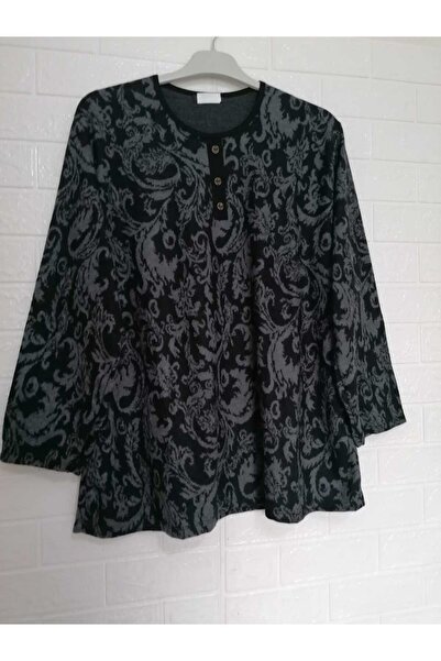 anne moda ankara Large Size Soft Buluz - Winter, A Model