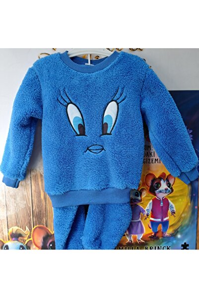 Sefer Ayakkabı Çocuk eşofman takımı civciv peluş takım