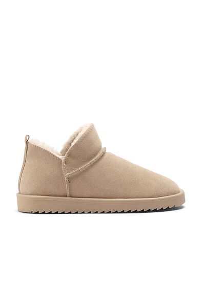 Oysho Leather ankle boots