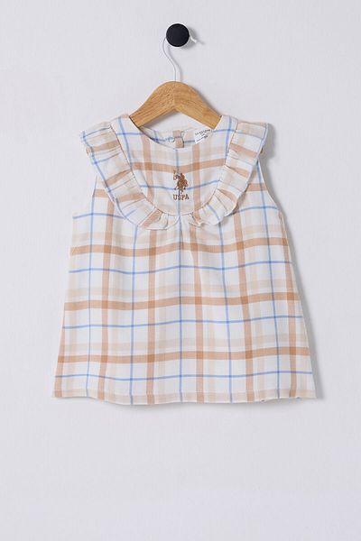 U.S. Polo Assn. BAZA. Polo Assn. Rochie albă fetiță