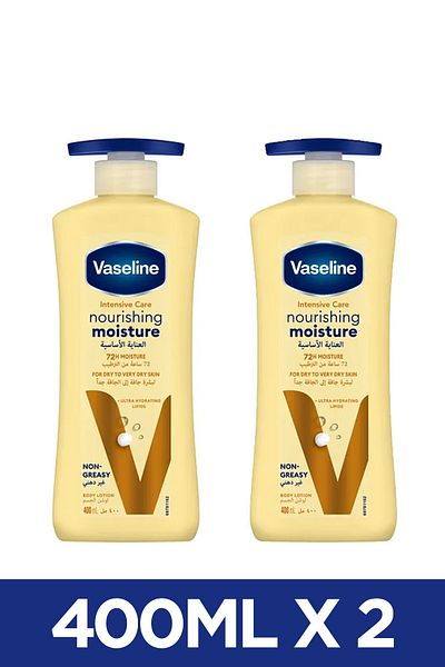 Vaseline Essential Healing Body Lotion 400 ml X 2