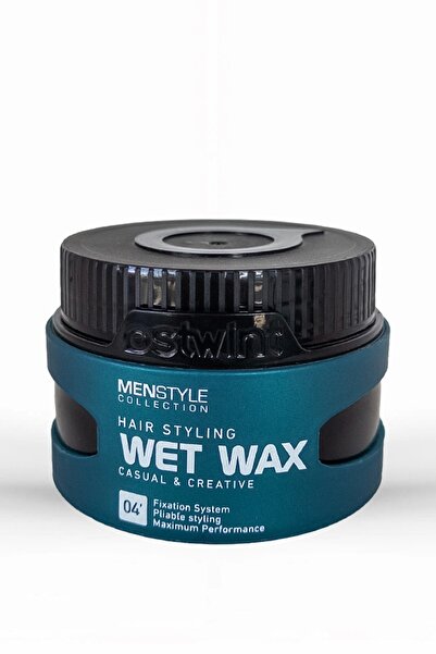 Ostwint Profesyonel Saç Şekillendirici Wet Wax, Doğal Ve Güçlü Tutuş, Uzun Sü...