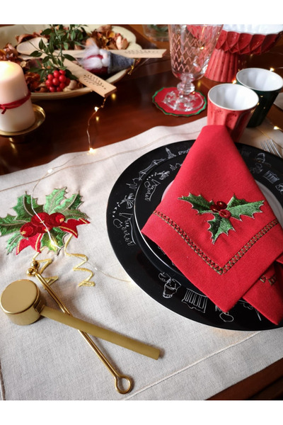 meneviş Yılbaşı Kumaş Peçete