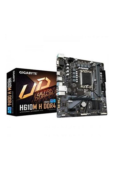 Gigabyte H610M-S2H-Ddr5 2Xddr5 - Vga/Dvi/Hdm/Dp 1Xm.2 1Xglan 1700P Motherboard